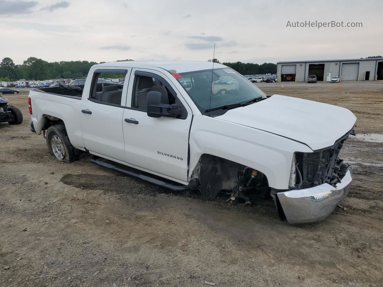 2016 Chevrolet Silverado C1500 White vin: 3GCPCNEC5GG118928