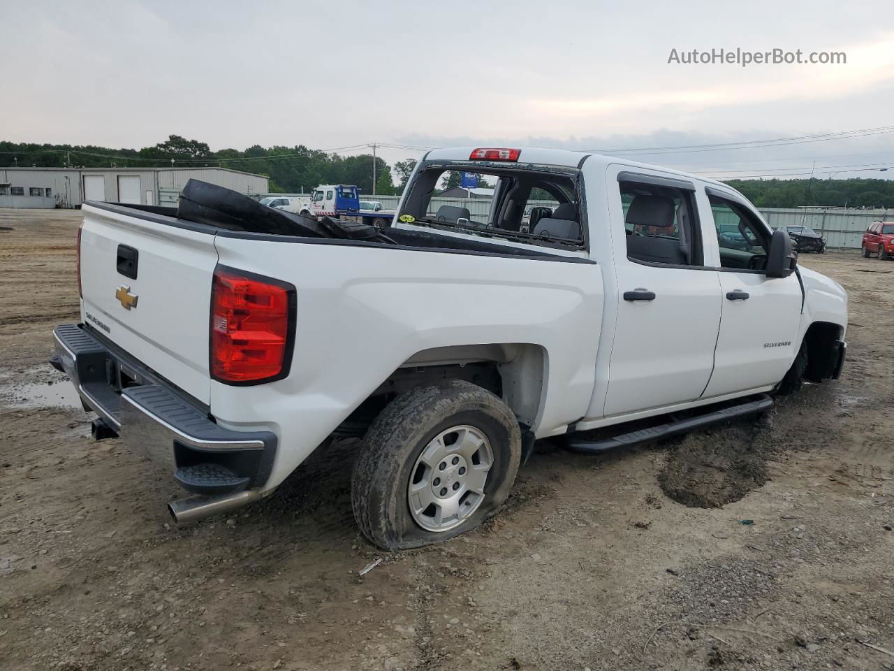 2016 Chevrolet Silverado C1500 White vin: 3GCPCNEC5GG118928