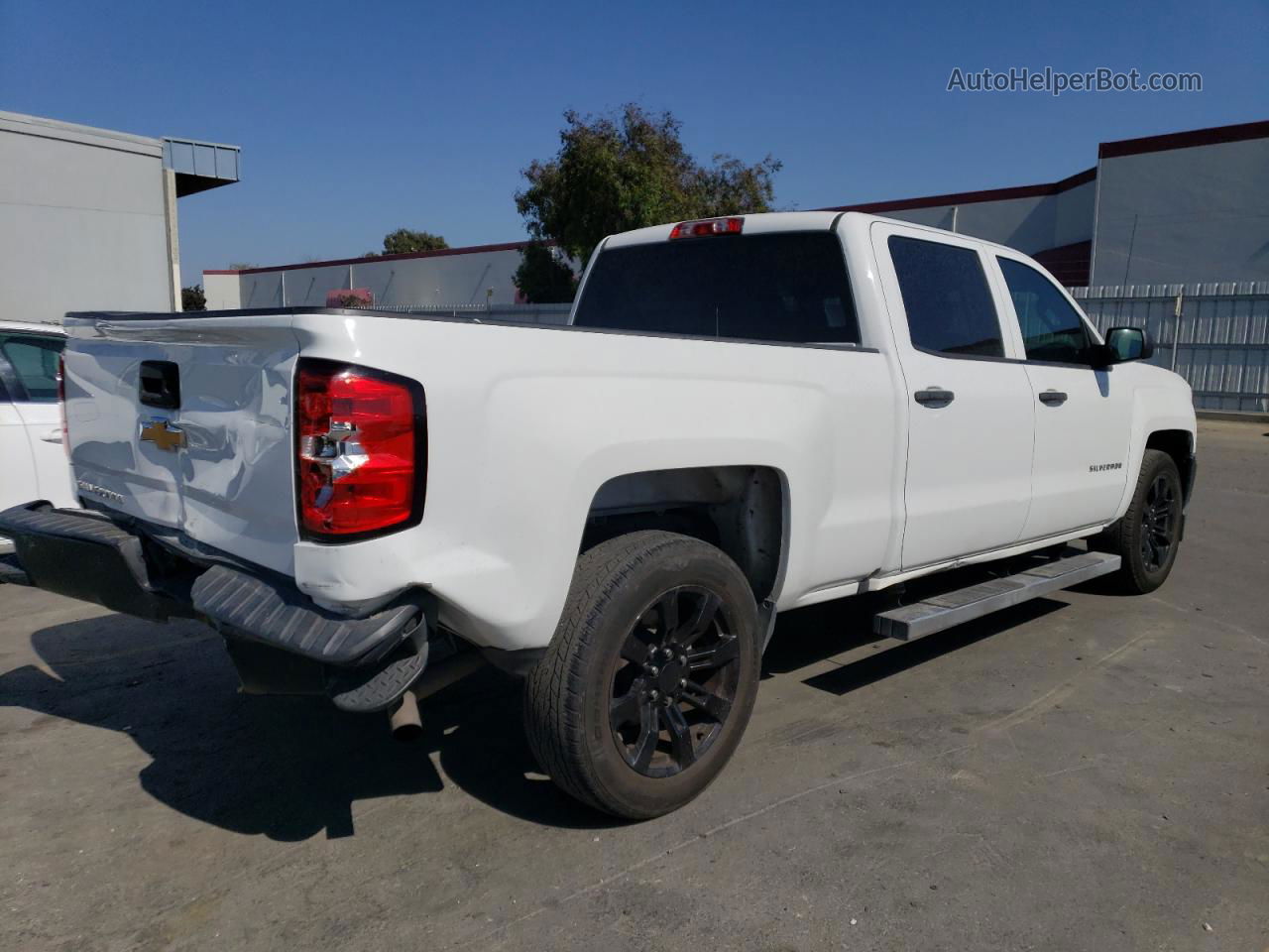 2016 Chevrolet Silverado C1500 White vin: 3GCPCNEC6GG352737