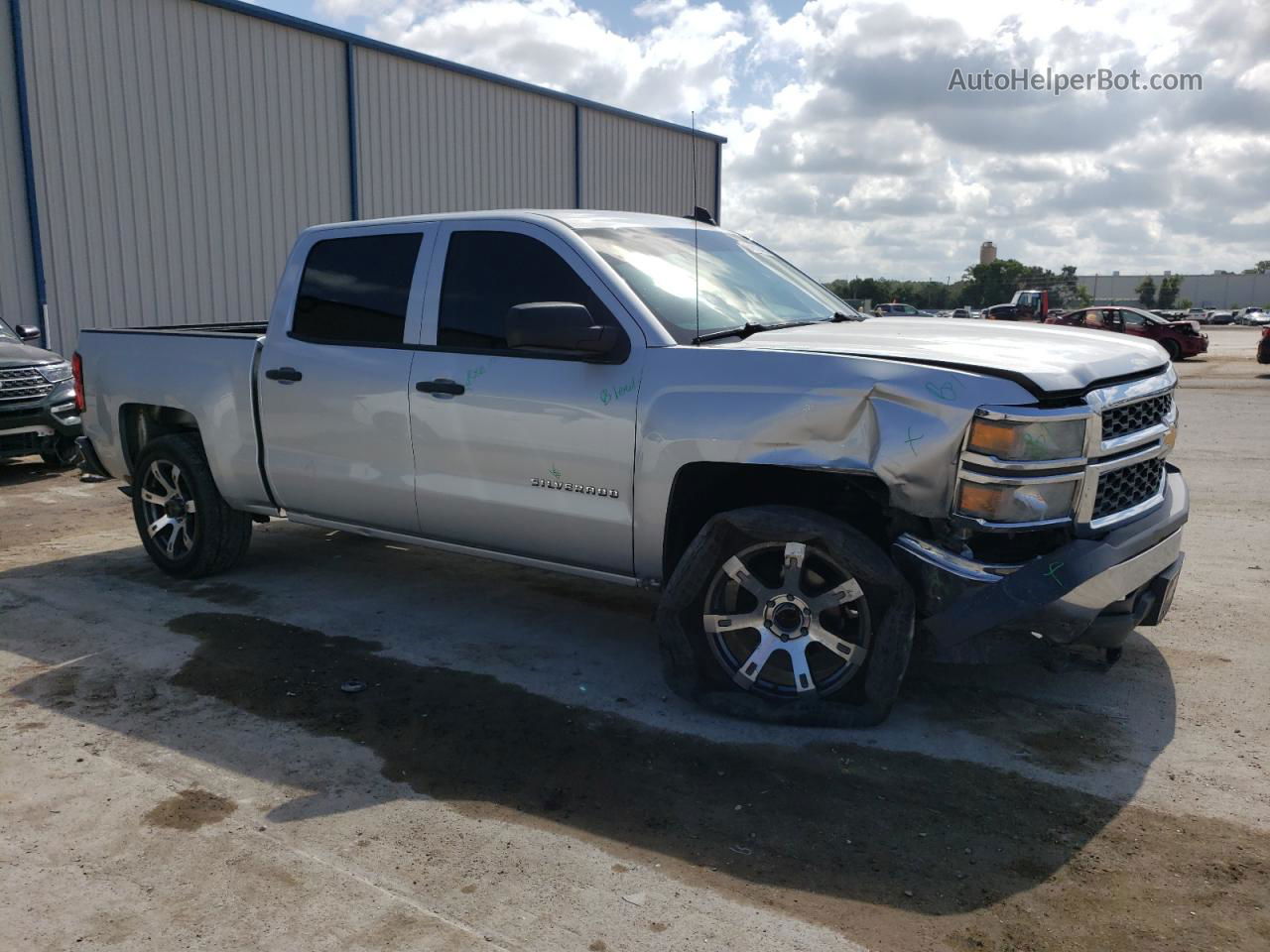 2015 Chevrolet Silverado C1500 Silver vin: 3GCPCPEC5FG395279