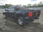 2018 Chevrolet Silverado C1500 Custom Black vin: 3GCPCPEC9JG218744