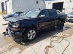 2018 Chevrolet Silverado C1500 Custom Black vin: 3GCPCPEHXJG261355