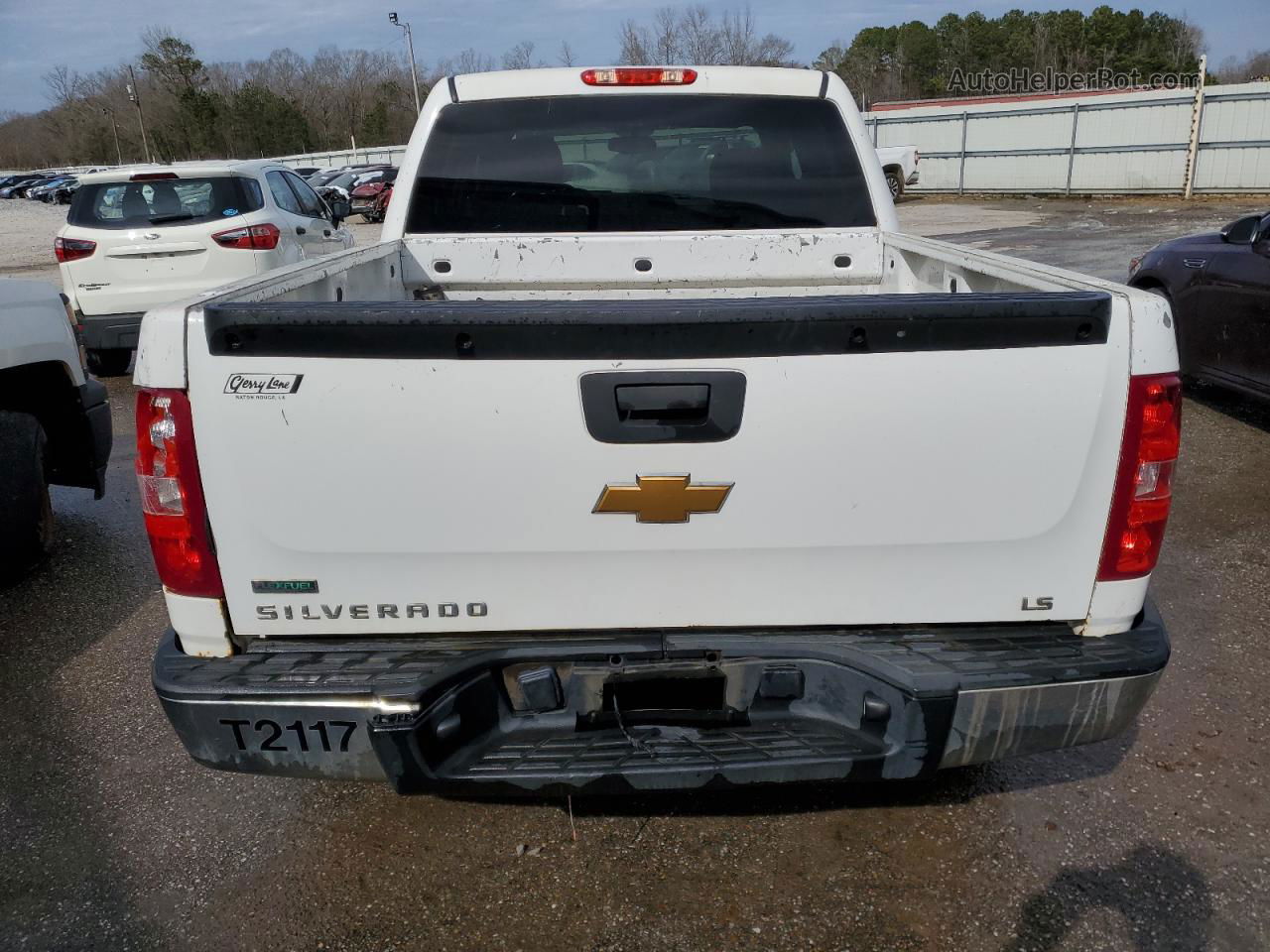 2012 Chevrolet Silverado C1500  Ls Белый vin: 3GCPCREA2CG122435