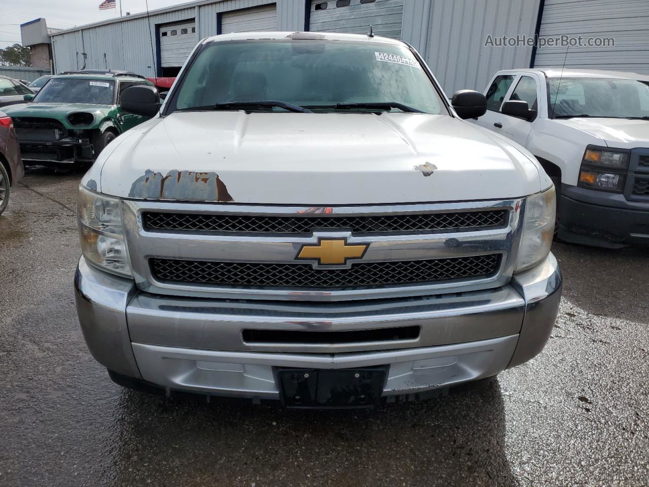 2012 Chevrolet Silverado C1500  Ls Белый vin: 3GCPCREA2CG122435