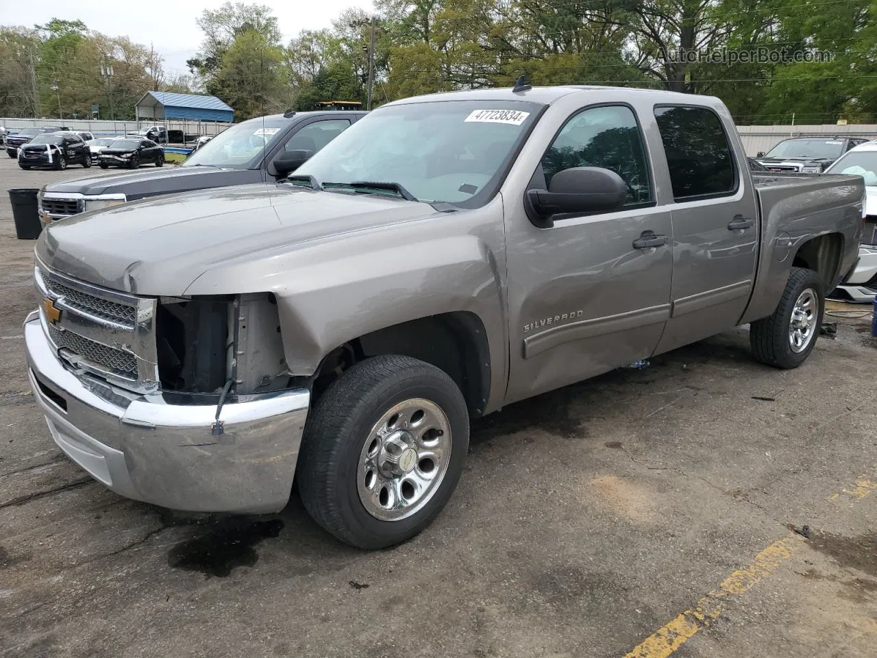 2012 Chevrolet Silverado C1500  Ls Gray vin: 3GCPCREA4CG215036