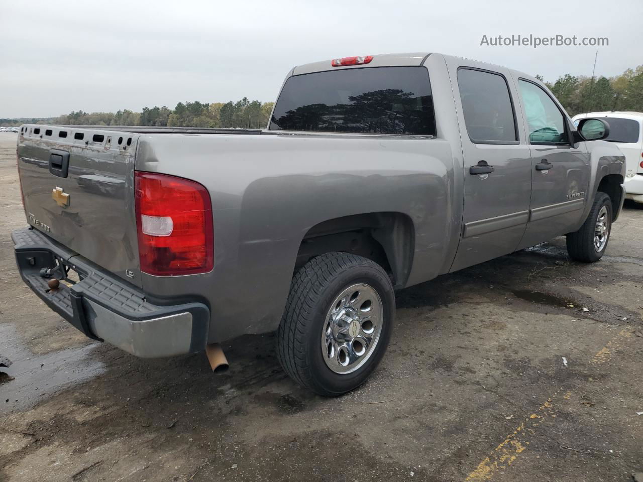 2012 Chevrolet Silverado C1500  Ls Gray vin: 3GCPCREA4CG215036