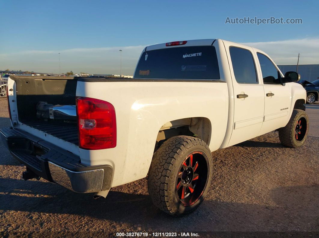 2013 Chevrolet Silverado 1500 Ls White vin: 3GCPCREA5DG232428