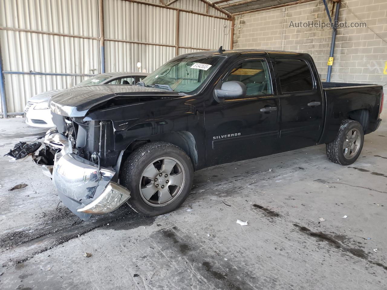 2012 Chevrolet Silverado C1500  Ls Черный vin: 3GCPCREA7CG165412