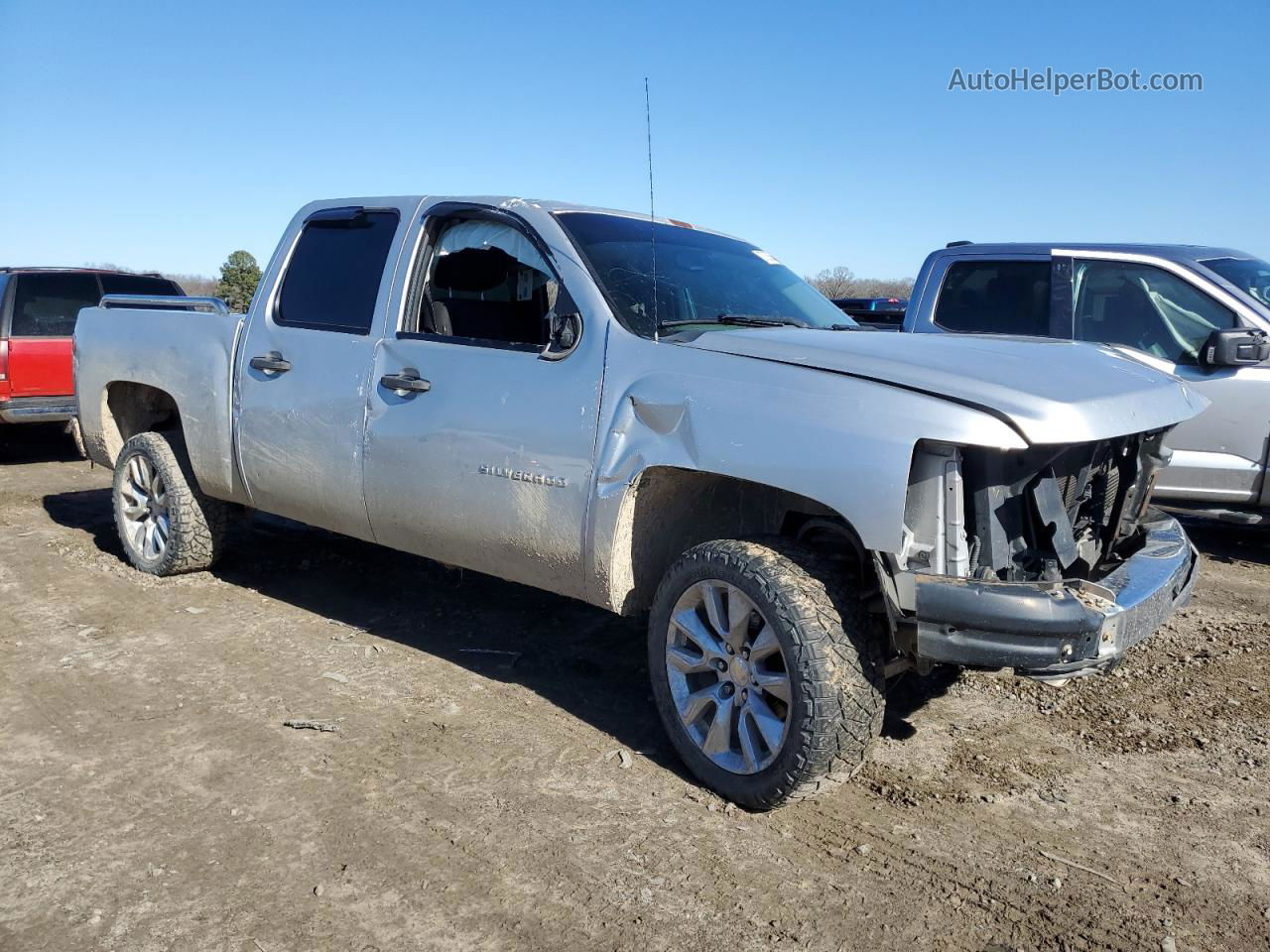 2012 Chevrolet Silverado C1500  Ls Серебряный vin: 3GCPCREA8CG245026