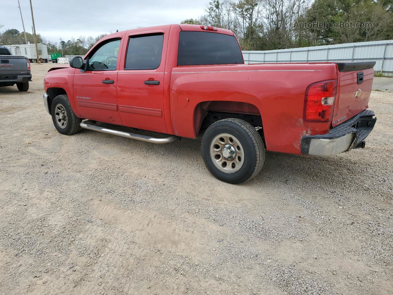 2012 Chevrolet Silverado C1500  Ls Red vin: 3GCPCREAXCG244766