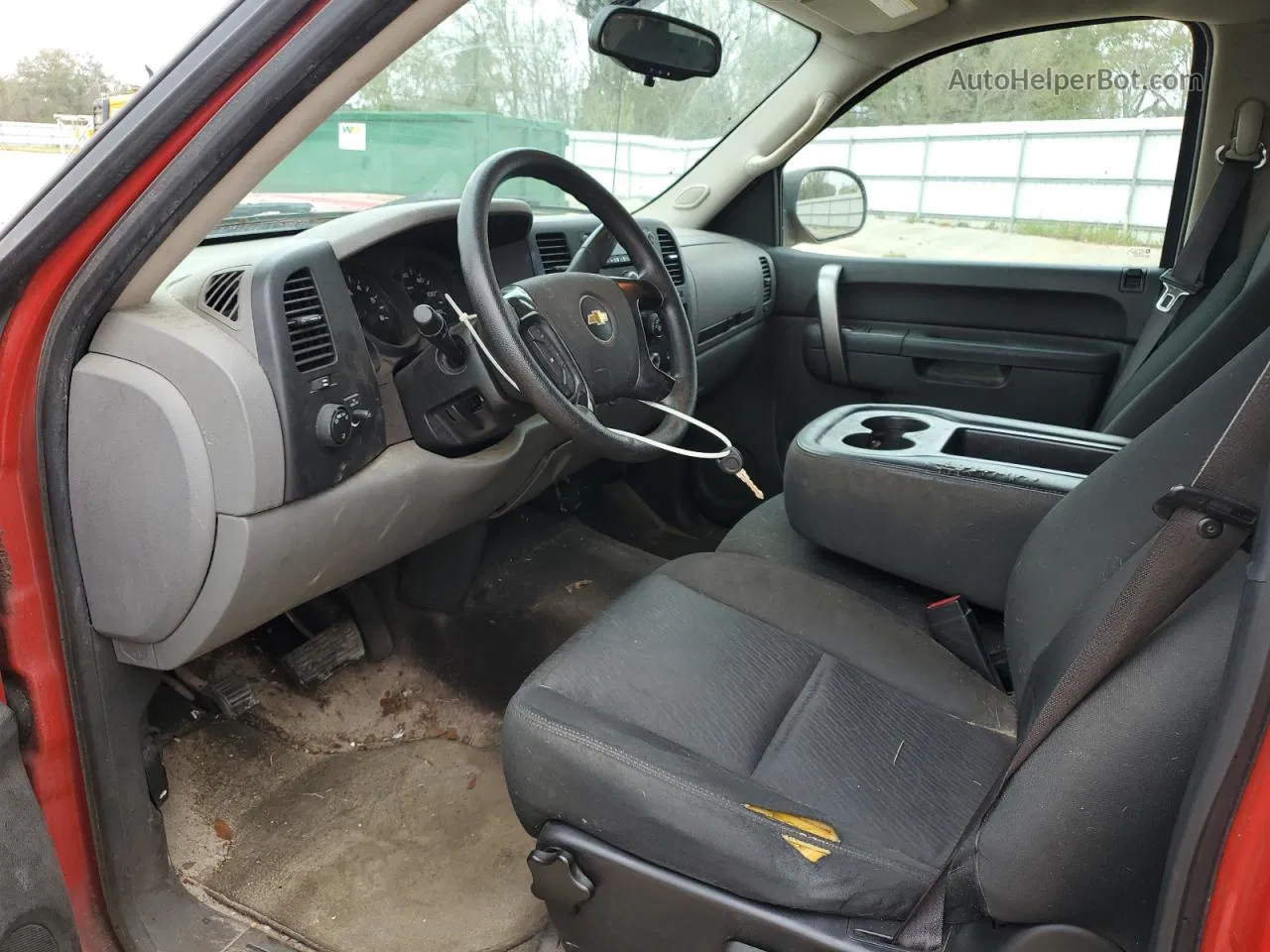 2012 Chevrolet Silverado C1500  Ls Red vin: 3GCPCREAXCG244766