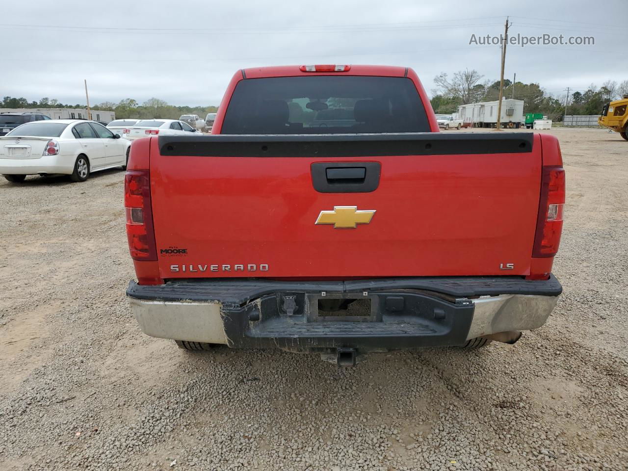 2012 Chevrolet Silverado C1500  Ls Red vin: 3GCPCREAXCG244766