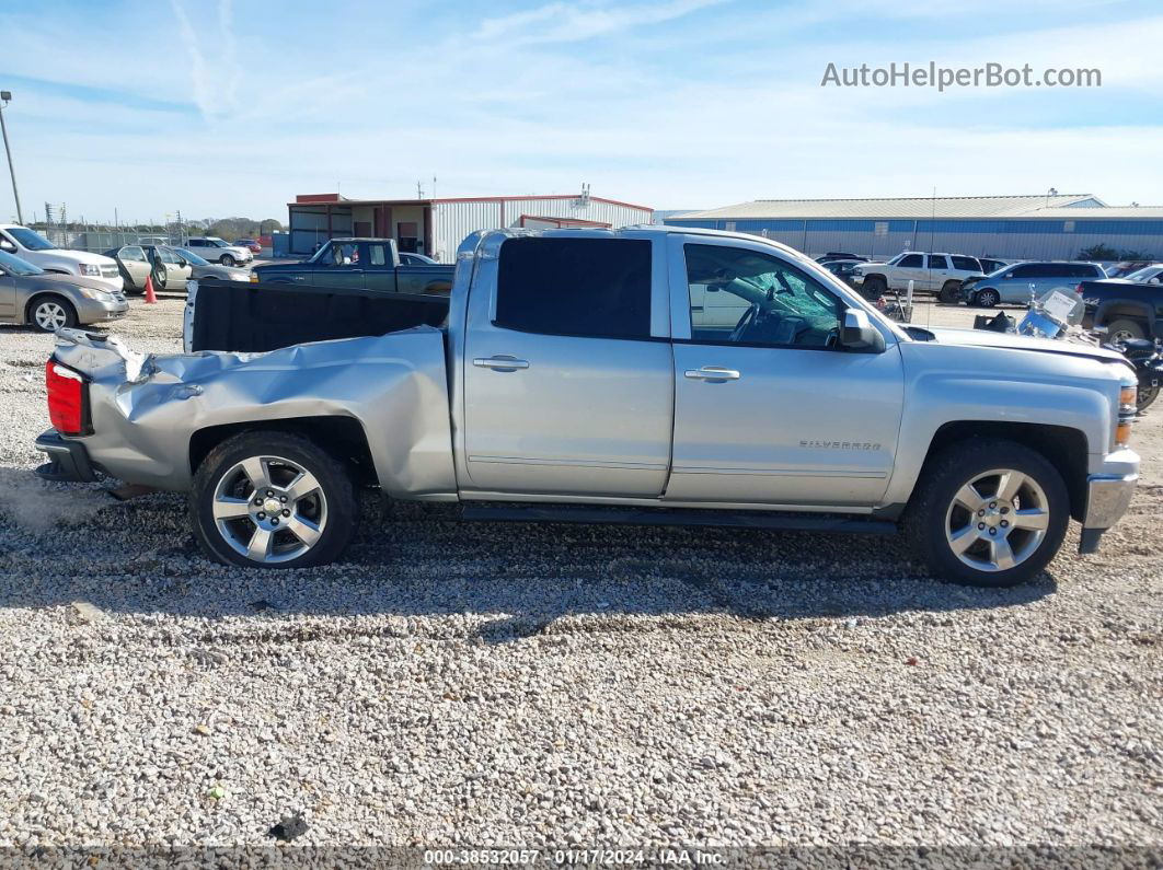 2015 Chevrolet Silverado 1500 1lt Silver vin: 3GCPCREC0FG265731