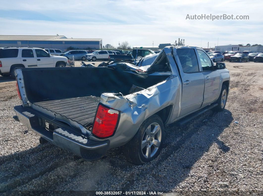 2015 Chevrolet Silverado 1500 1lt Silver vin: 3GCPCREC0FG265731