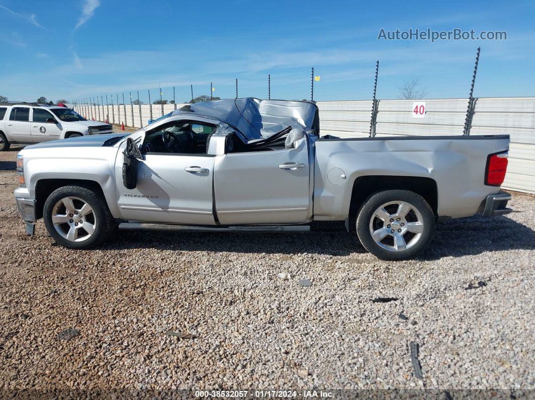 2015 Chevrolet Silverado 1500 1lt Silver vin: 3GCPCREC0FG265731