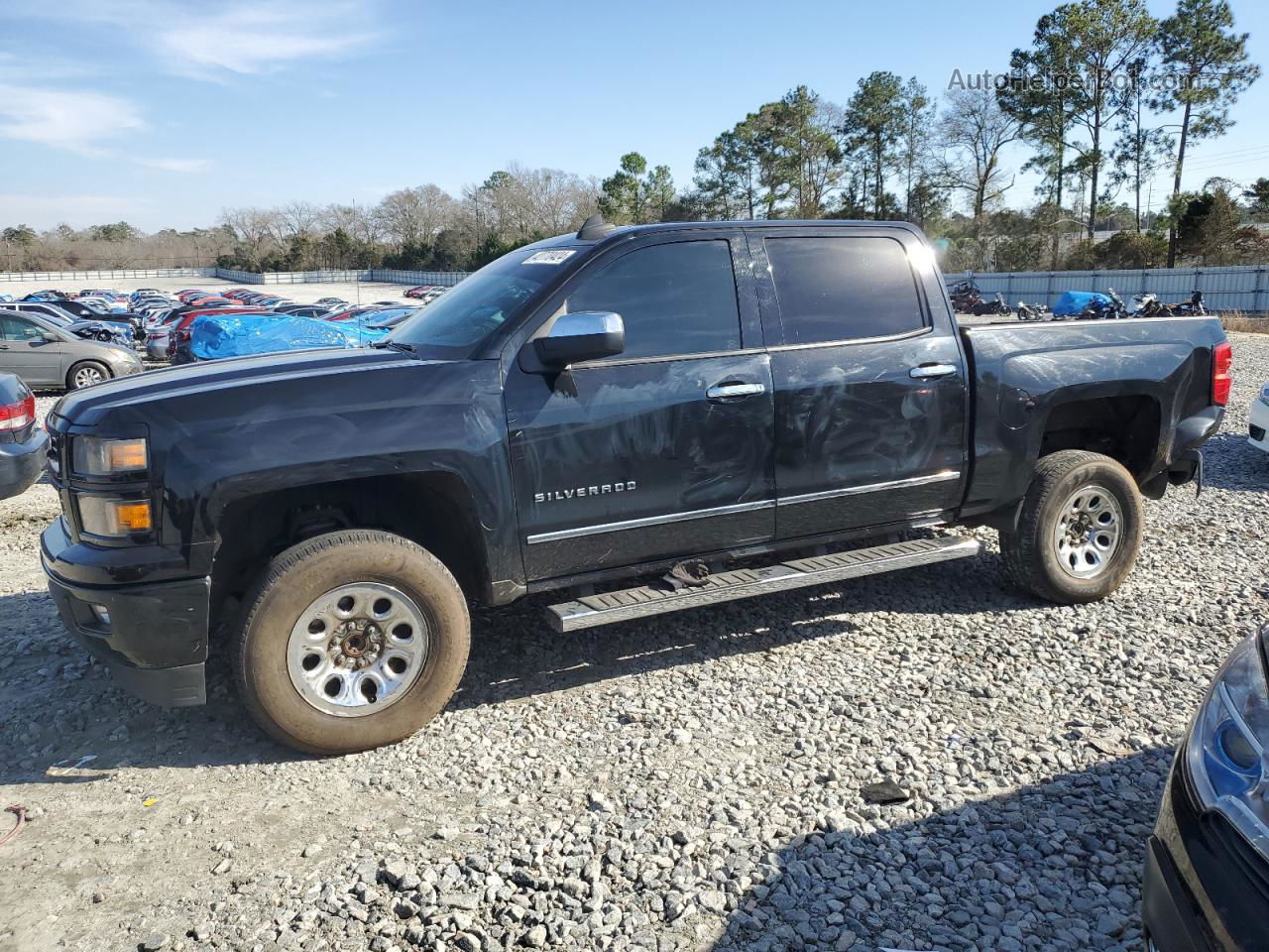 2015 Chevrolet Silverado C1500 Lt Черный vin: 3GCPCREC0FG298714