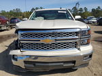 2015 Chevrolet Silverado C1500 Lt White vin: 3GCPCREC0FG386243