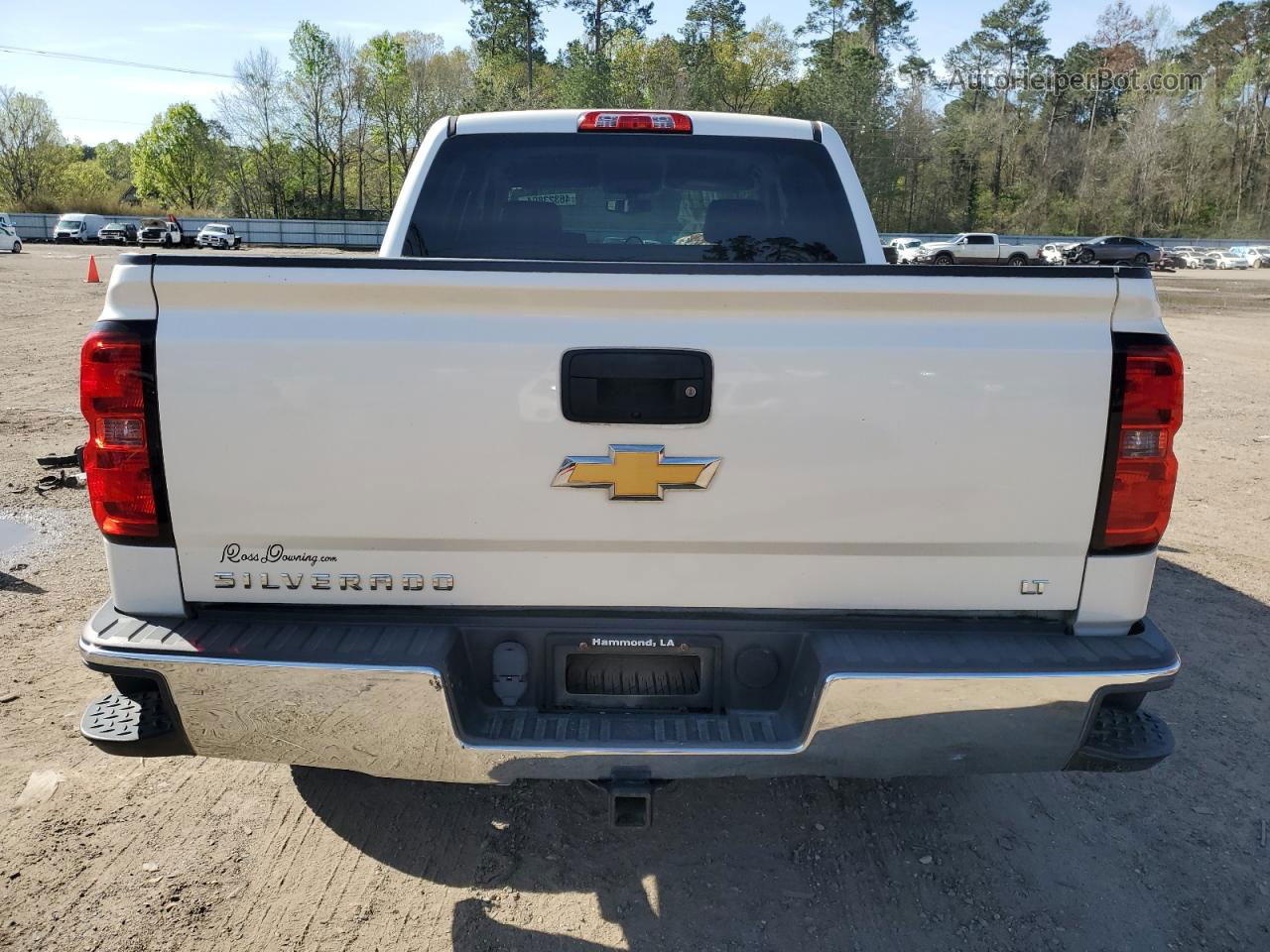 2015 Chevrolet Silverado C1500 Lt White vin: 3GCPCREC0FG386243