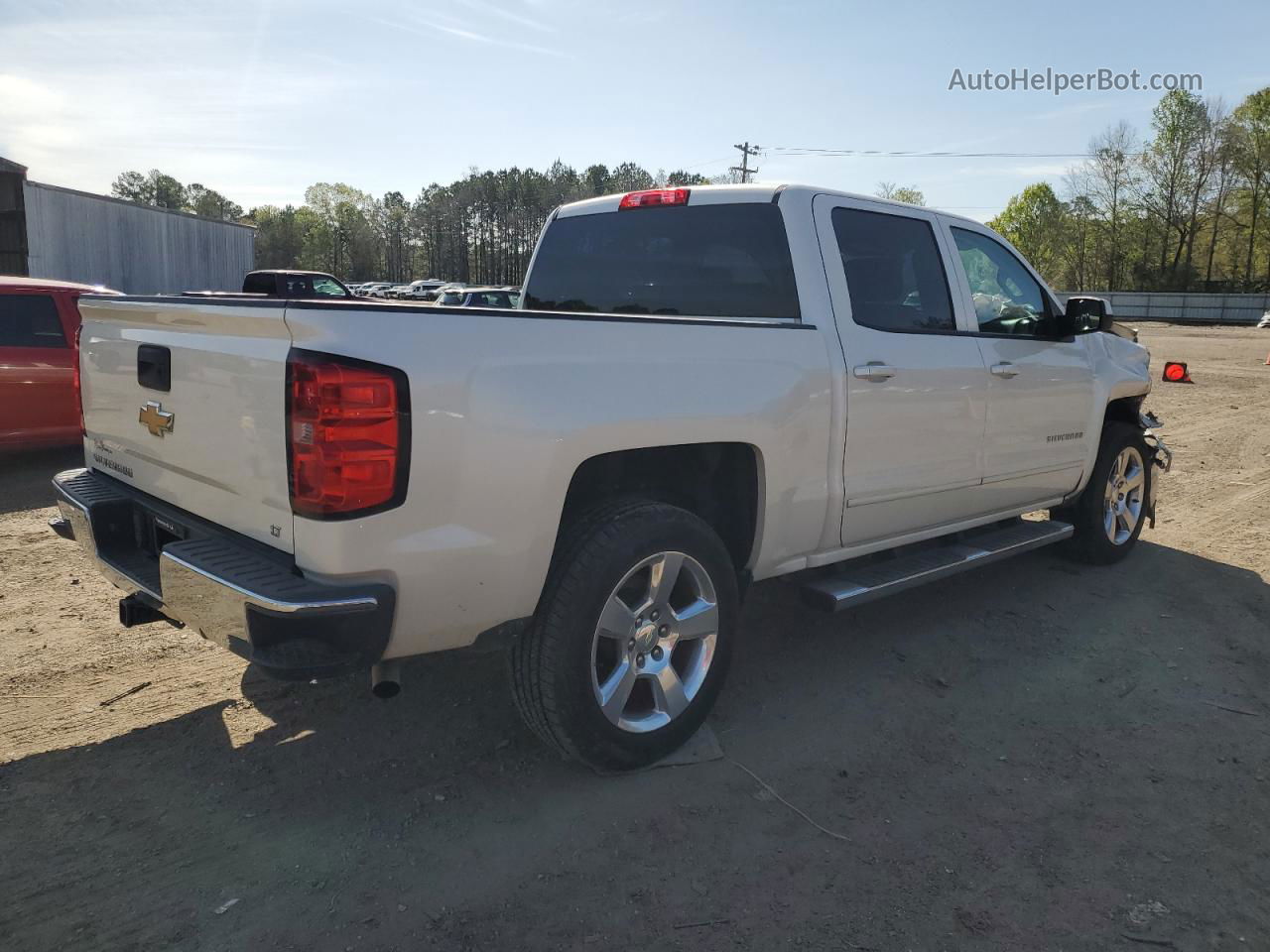 2015 Chevrolet Silverado C1500 Lt Белый vin: 3GCPCREC0FG386243