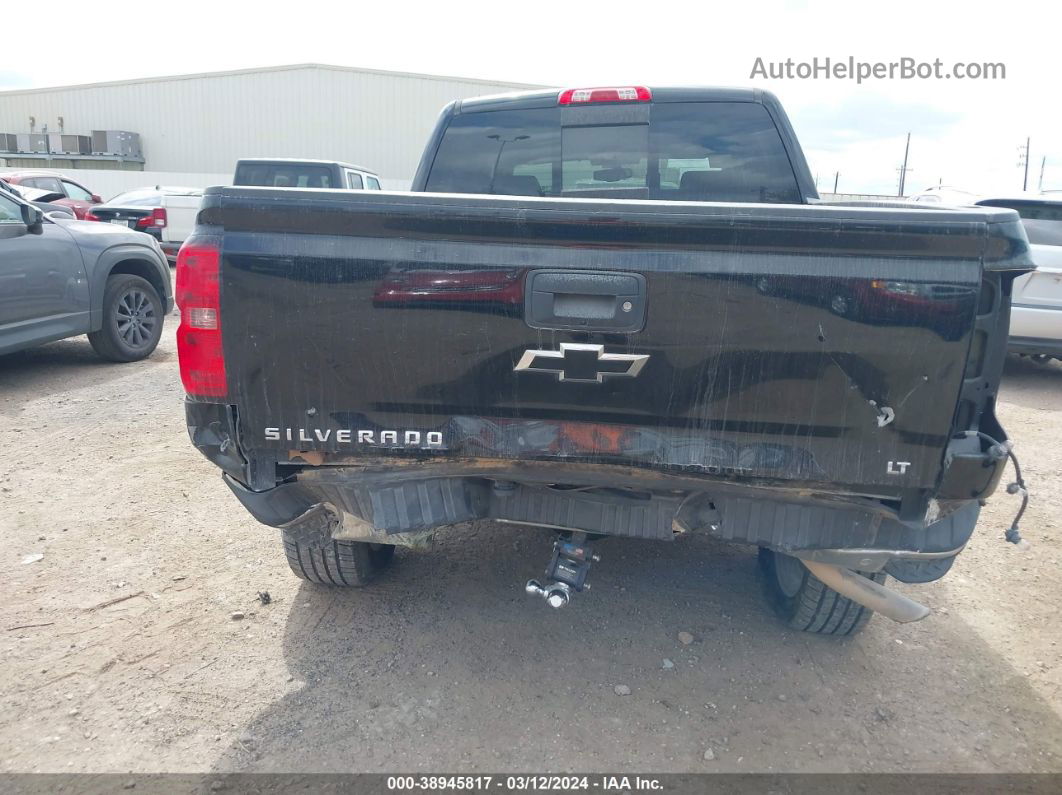 2016 Chevrolet Silverado 1500 1lt Black vin: 3GCPCREC0GG211038