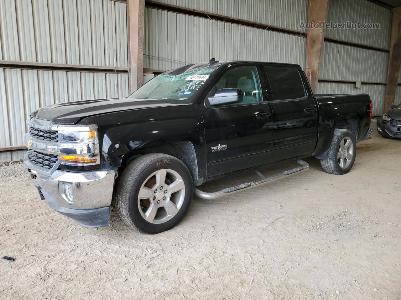 2016 Chevrolet Silverado C1500 Lt Черный vin: 3GCPCREC0GG358203