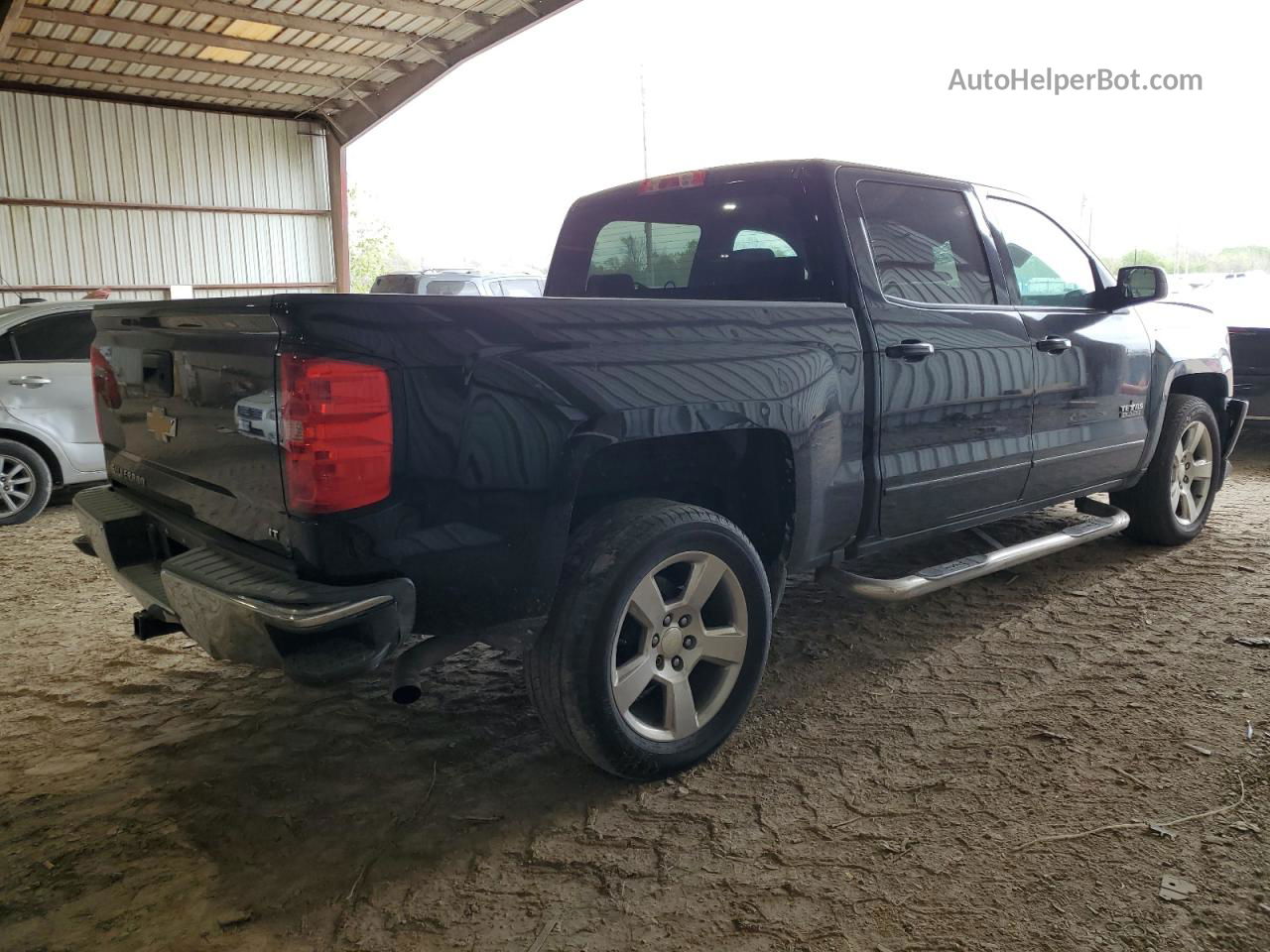 2016 Chevrolet Silverado C1500 Lt Black vin: 3GCPCREC0GG358203