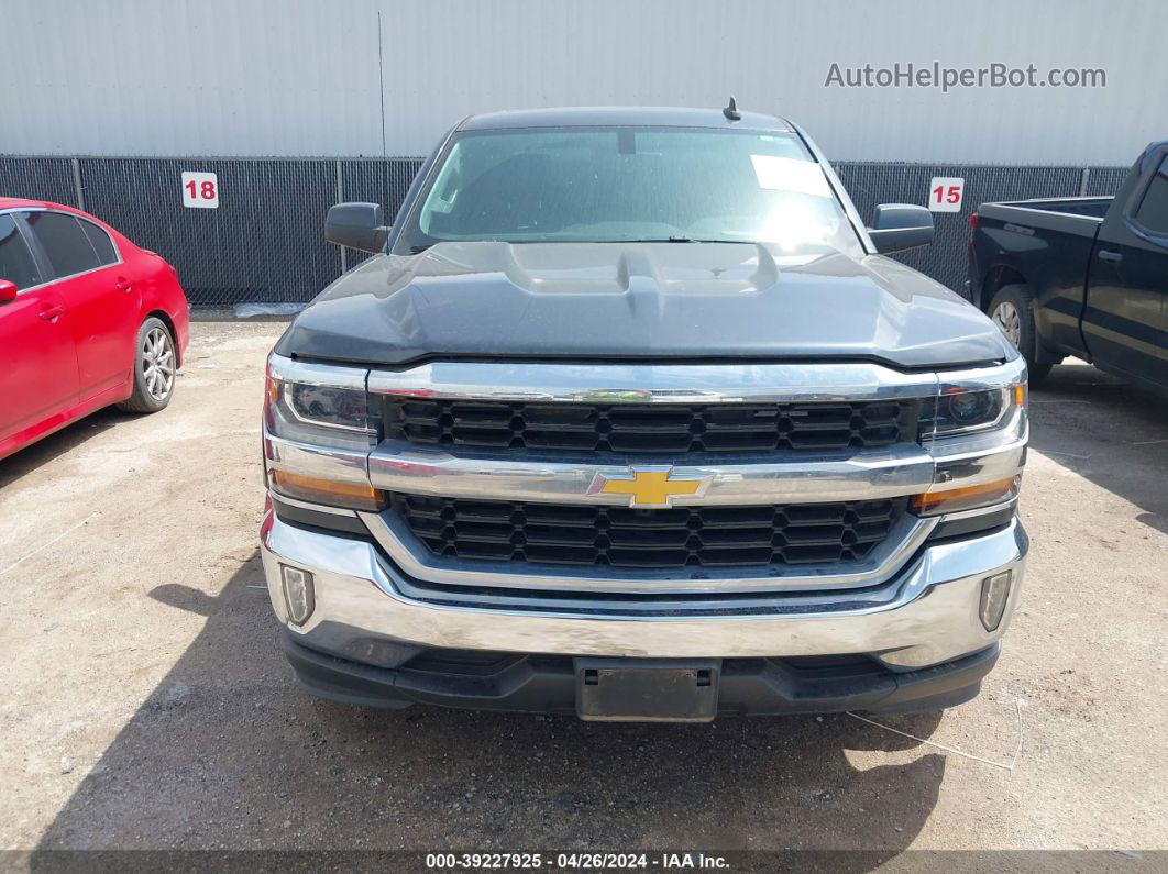 2018 Chevrolet Silverado 1500 1lt Gray vin: 3GCPCREC0JG462875