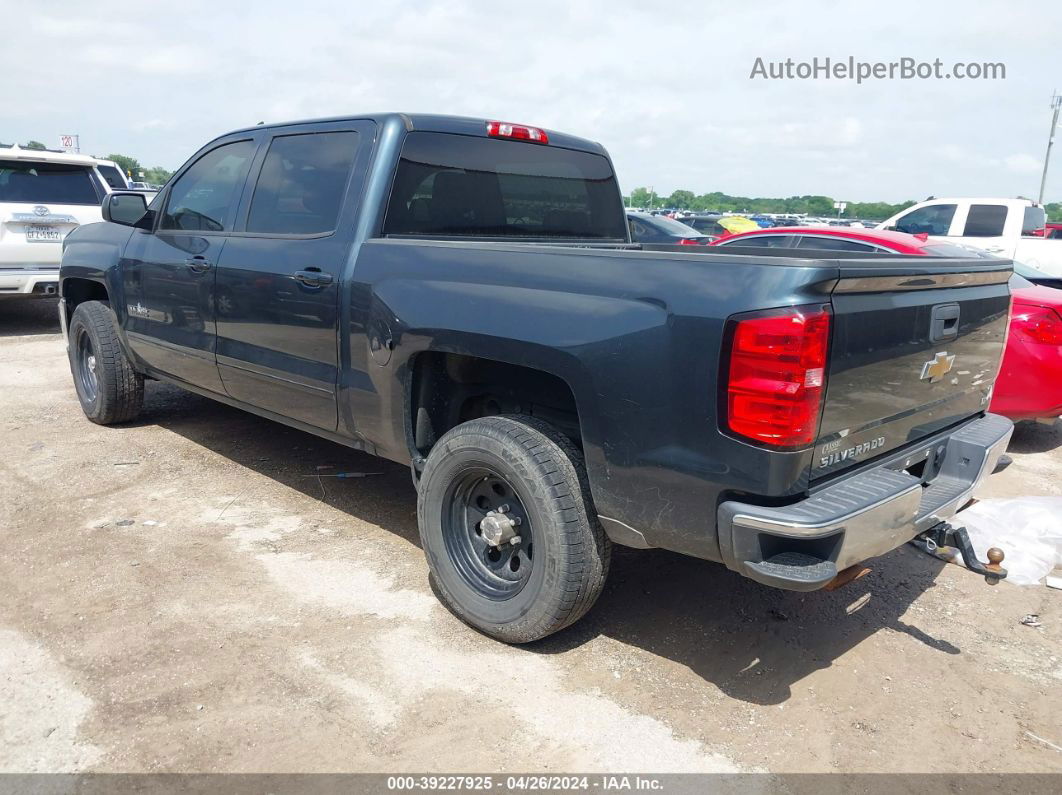 2018 Chevrolet Silverado 1500 1lt Gray vin: 3GCPCREC0JG462875