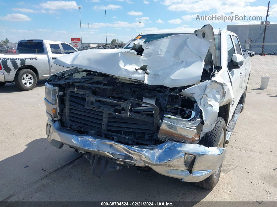 2018 Chevrolet Silverado 1500 1lt White vin: 3GCPCREC0JG561776