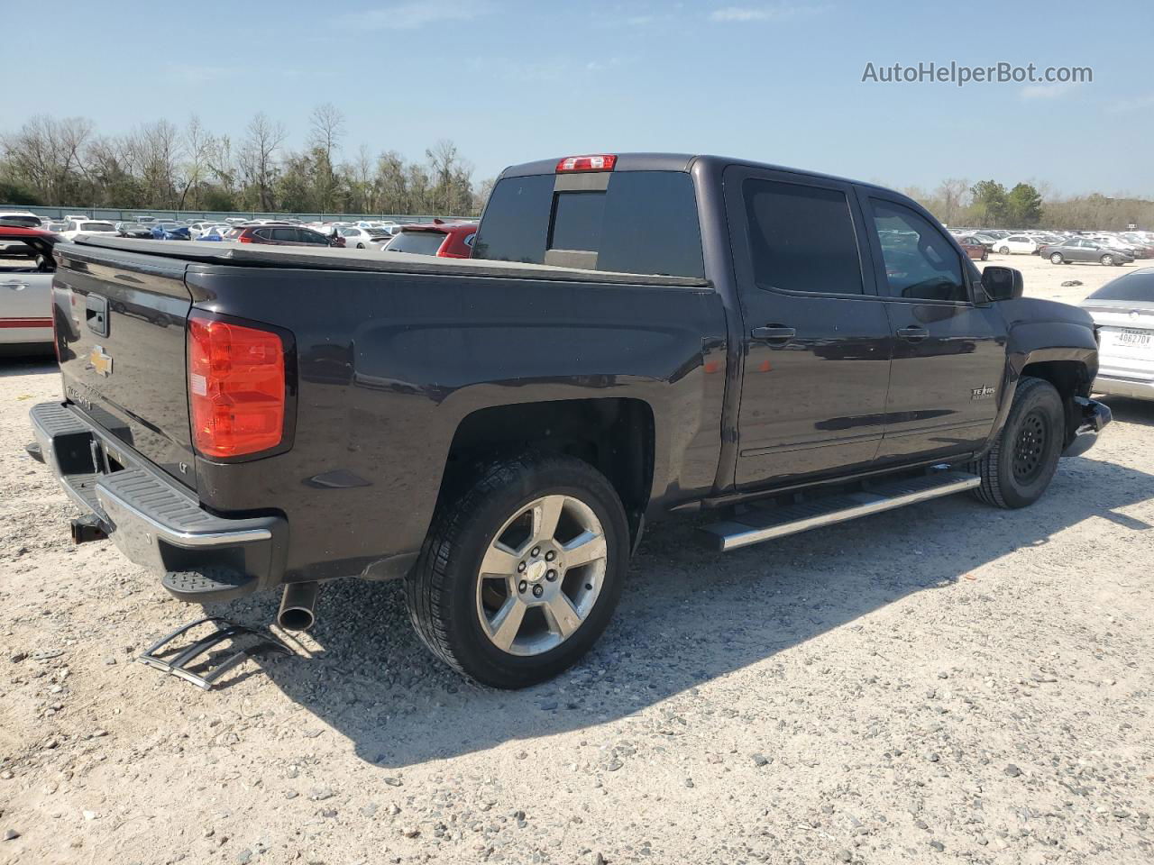 2015 Chevrolet Silverado C1500 Lt Black vin: 3GCPCREC1FG490269