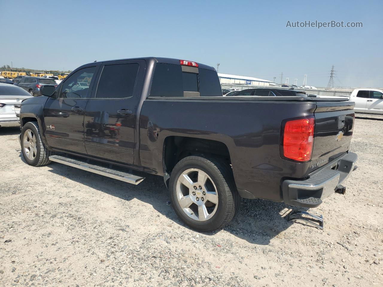 2015 Chevrolet Silverado C1500 Lt Black vin: 3GCPCREC1FG490269