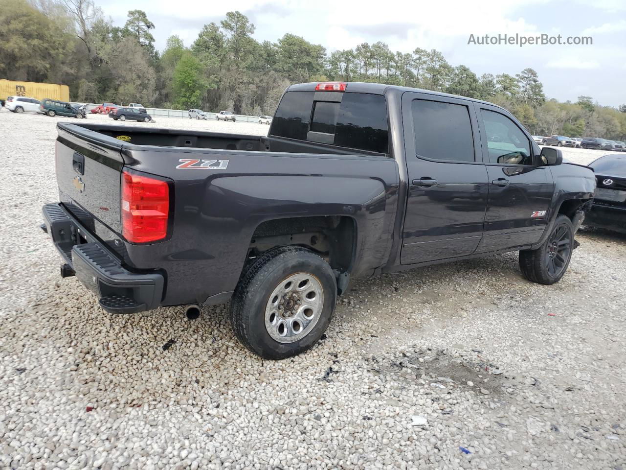 2016 Chevrolet Silverado C1500 Lt Black vin: 3GCPCREC1GG169902