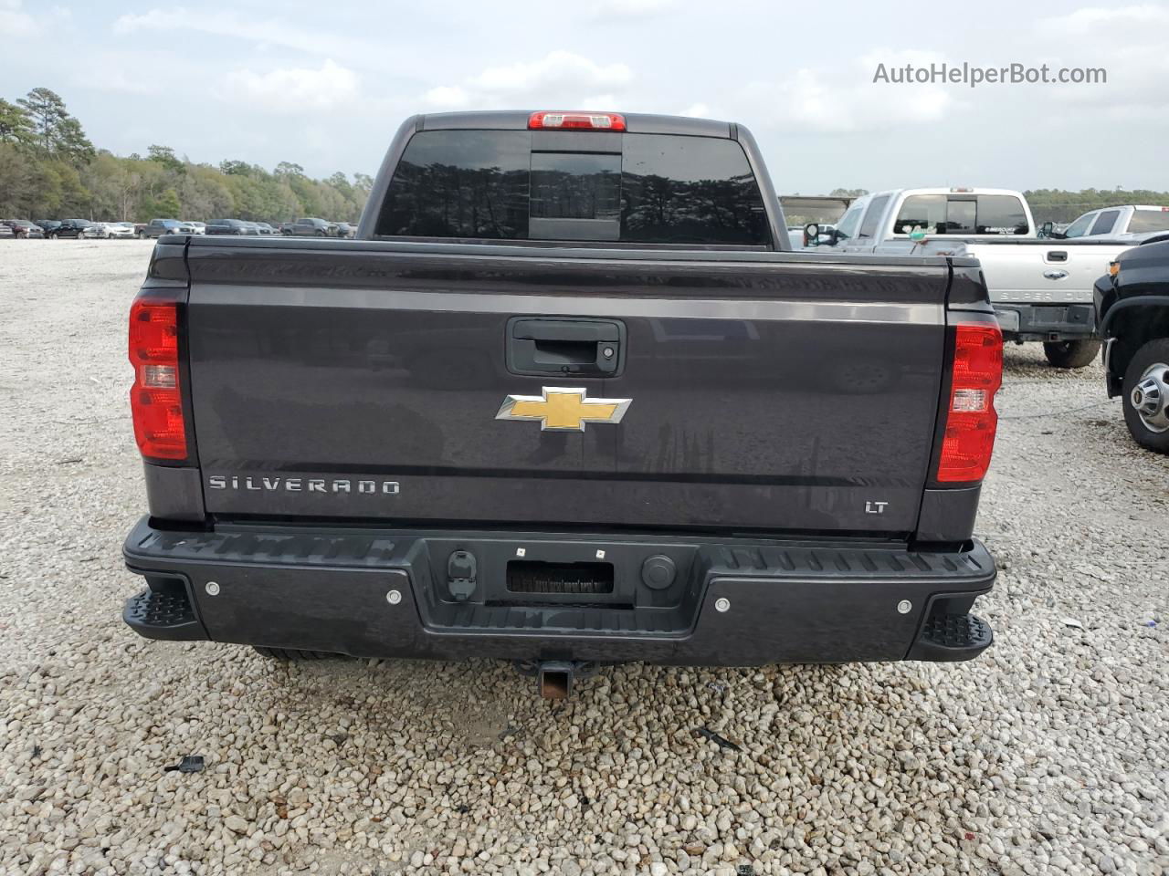 2016 Chevrolet Silverado C1500 Lt Black vin: 3GCPCREC1GG169902