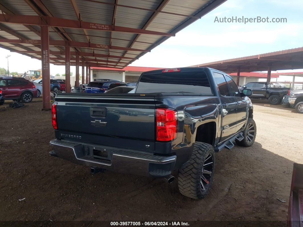 2018 Chevrolet Silverado 1500 1lt Blue vin: 3GCPCREC1JG236585