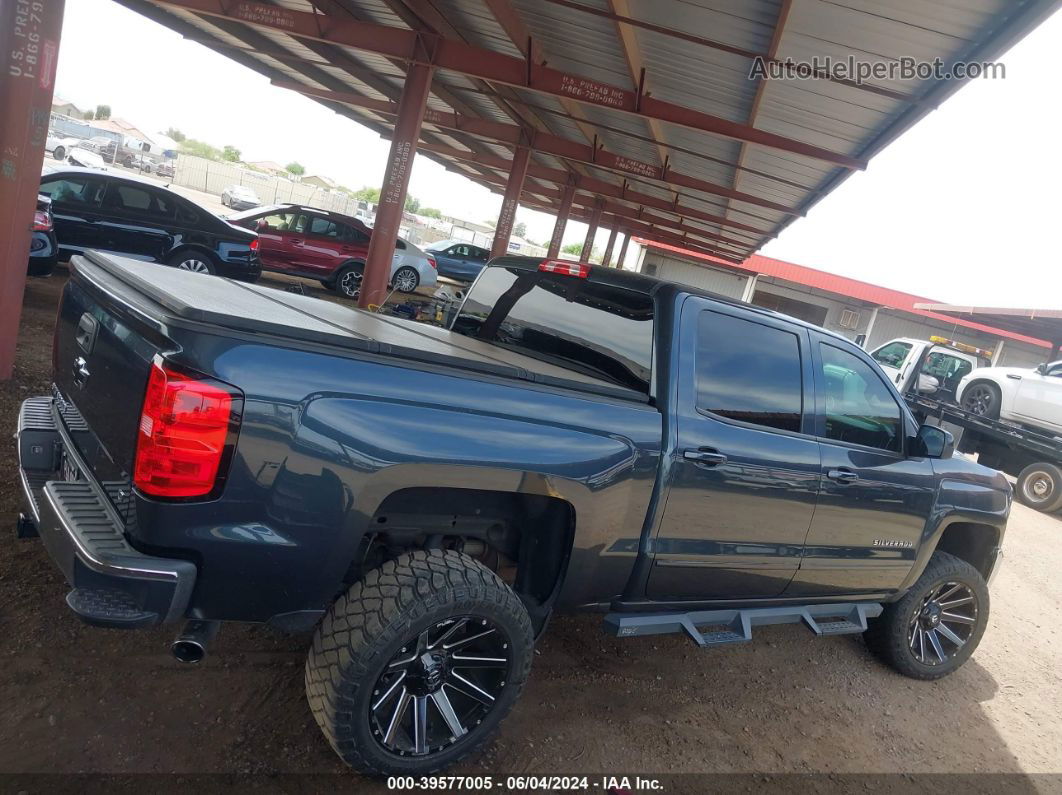 2018 Chevrolet Silverado 1500 1lt Blue vin: 3GCPCREC1JG236585