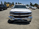 2018 Chevrolet Silverado C1500 Lt White vin: 3GCPCREC1JG347802