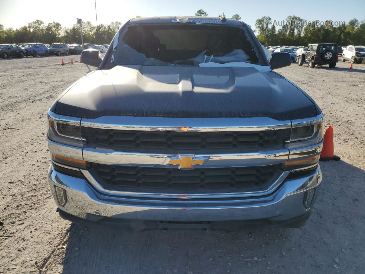 2018 Chevrolet Silverado C1500 Lt Black vin: 3GCPCREC1JG628966