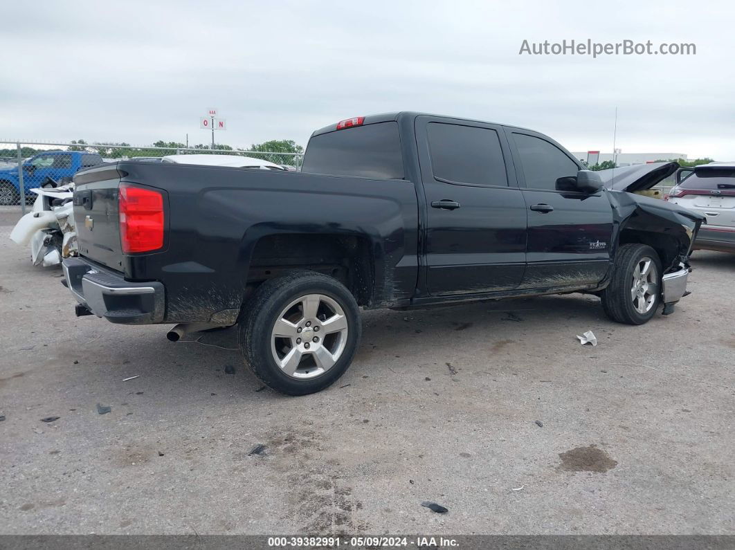 2015 Chevrolet Silverado 1500 1lt Black vin: 3GCPCREC2FG379715