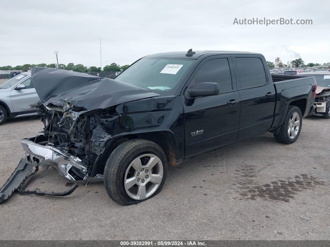 2015 Chevrolet Silverado 1500 1lt Black vin: 3GCPCREC2FG379715