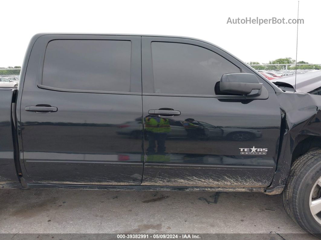 2015 Chevrolet Silverado 1500 1lt Black vin: 3GCPCREC2FG379715