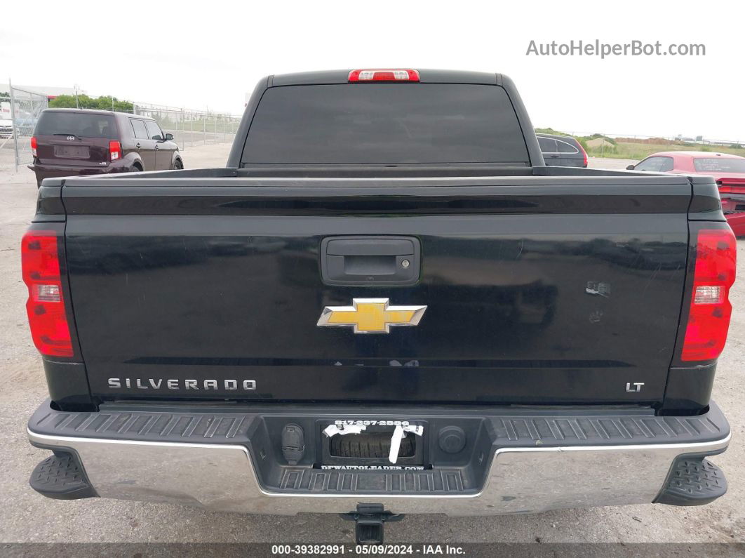 2015 Chevrolet Silverado 1500 1lt Black vin: 3GCPCREC2FG379715