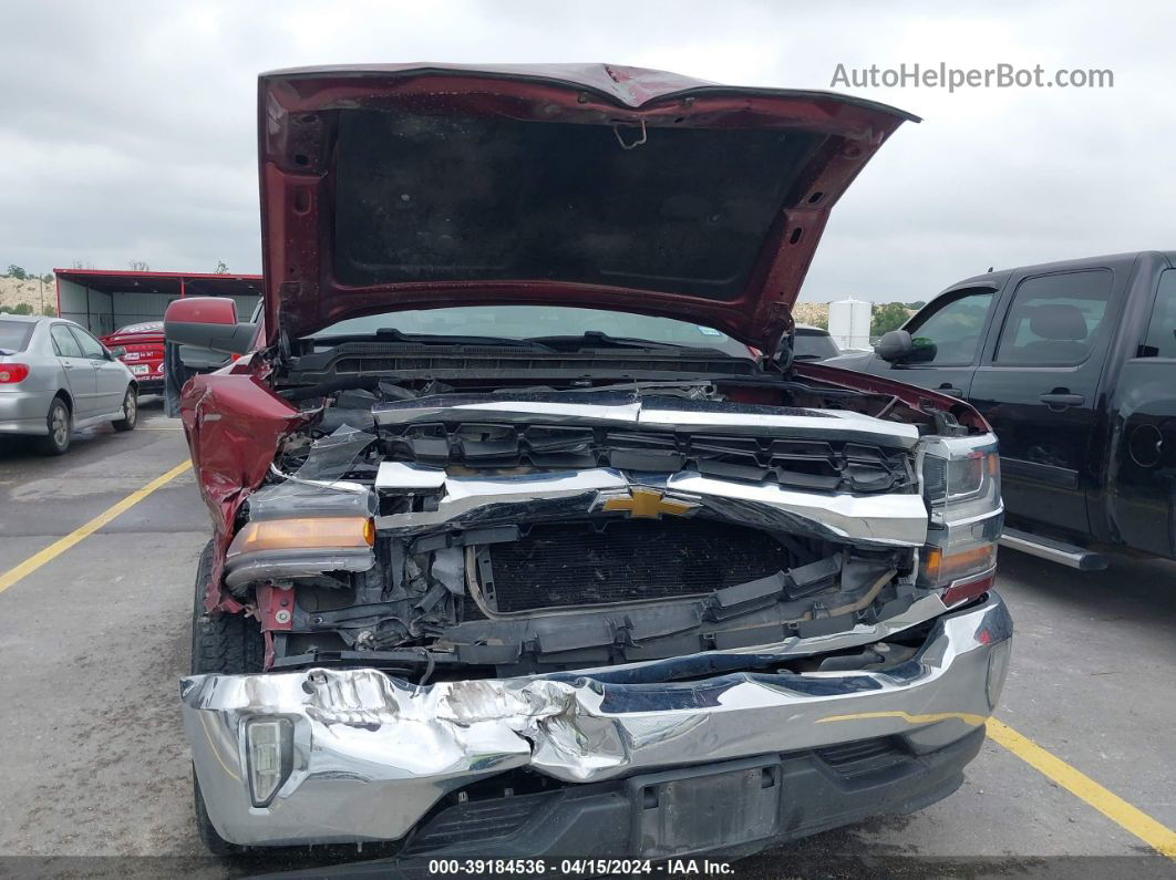 2016 Chevrolet Silverado 1500 1lt Red vin: 3GCPCREC2GG197532