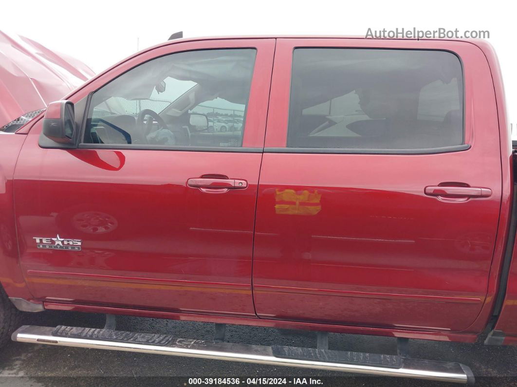 2016 Chevrolet Silverado 1500 1lt Red vin: 3GCPCREC2GG197532