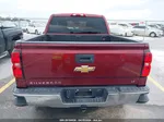 2016 Chevrolet Silverado 1500 1lt Red vin: 3GCPCREC2GG197532