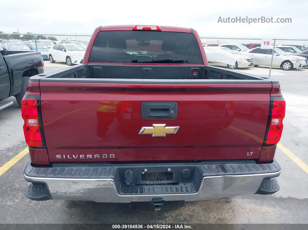 2016 Chevrolet Silverado 1500 1lt Red vin: 3GCPCREC2GG197532