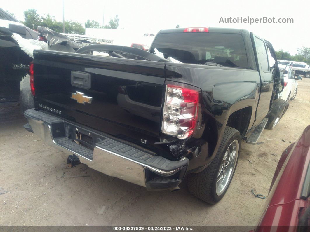 2016 Chevrolet Silverado 1500 1lt Black vin: 3GCPCREC2GG249807