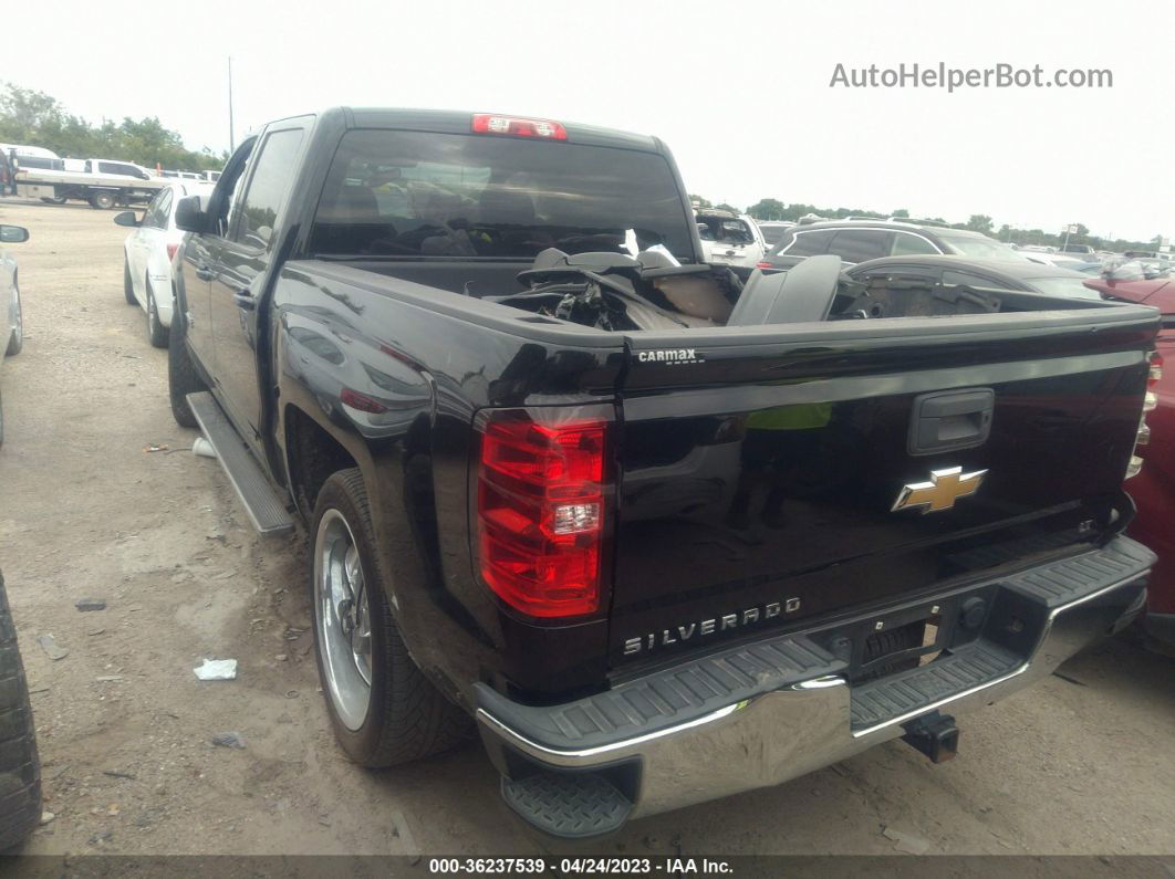 2016 Chevrolet Silverado 1500 1lt Black vin: 3GCPCREC2GG249807