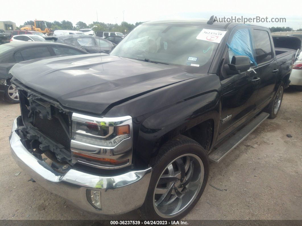 2016 Chevrolet Silverado 1500 1lt Black vin: 3GCPCREC2GG249807