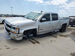 2018 Chevrolet Silverado C1500 Lt Silver vin: 3GCPCREC2JG615563