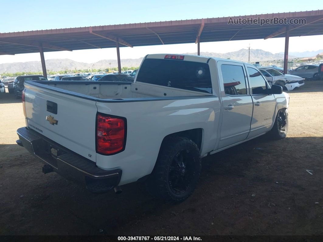 2016 Chevrolet Silverado 1500 1lt White vin: 3GCPCREC3GG376694